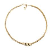 Dior Vintage Pre-owned Guld halsband Yellow, Dam