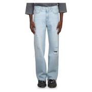 ERL Stay Loose Jeans Blue, Herr