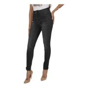 Frank Lyman Slim-fit Jeans Black, Dam