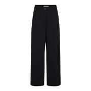 Co'Couture Wide Trousers Black, Dam