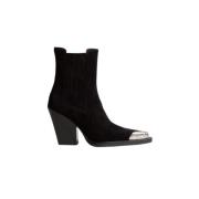 Khaite Stiliga Ankelboots Black, Dam