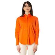 Jijil Blouses Shirts Orange, Dam