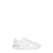 Maison Margiela Vita Läder Sneakers för Män White, Herr