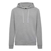 Boggi Milano Bomull Blandad Hoodie Tröja Gray, Herr