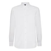 Boggi Milano Oxford Bomullsskjorta Regular Fit White, Herr