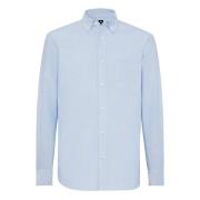 Boggi Milano Oxford Bomullsskjorta Regular Fit Blue, Herr