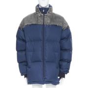 Balenciaga Vintage Pre-owned Nylon ytterklder Blue, Dam