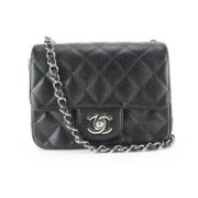 Chanel Vintage Andrahands Axelväska Black, Dam