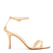 Manolo Blahnik Pre-owned Pre-owned Läder klackskor Beige, Dam