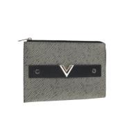 Louis Vuitton Vintage Pre-owned Läder louis-vuitton-vskor Gray, Dam