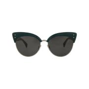 Alaïa Acetat solglasgon Green, Dam