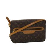 Louis Vuitton Vintage Pre-owned Canvas louis-vuitton-vskor Brown, Dam