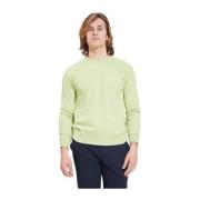 Gran Sasso Crew Neck Sweater Green, Herr