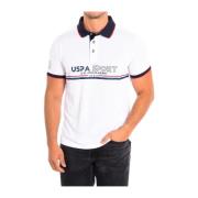 U.s. Polo Assn. Polo Shirts White, Herr