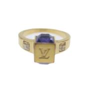 Louis Vuitton Vintage Pre-owned Metall louis-vuitton-smycken Yellow, D...