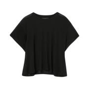 Dondup Klassisk T-Shirt Black, Dam