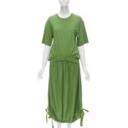 Marni Pre-owned Pre-owned Bomull klnningar Green, Dam