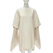 Chloé Pre-owned Pre-owned Viskos klnningar Beige, Dam