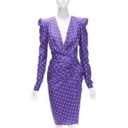 Alexandre Vauthier Pre-owned Pre-owned Silke klnningar Purple, Dam