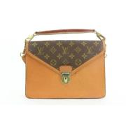 Louis Vuitton Vintage Använd Handväska, Tillverkad i Frankrike, Längd:...