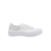 Alexander McQueen Pre-owned Pre-owned Cotton sneakers White, Unisex