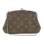 Louis Vuitton Vintage Begagnad koppling Brown, Dam