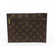 Louis Vuitton Vintage Begagnad koppling Brown, Dam