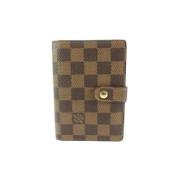 Louis Vuitton Vintage Tygplånböcker, Begagnade, Mi4195 Brown, Dam