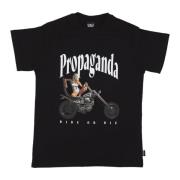 Propaganda Ride or Die Tee - Streetwear Kollektion Black, Herr