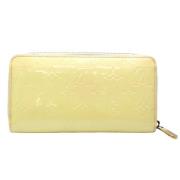 Louis Vuitton Vintage Pre-owned Läder plnbcker Yellow, Dam