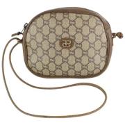 Gucci Vintage Canvas Gucci Väskor, Begagnade, Tillverkade i Italien Br...