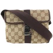 Gucci Vintage Andrahands Axelväska Brown, Dam