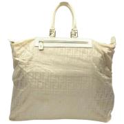 Fendi Vintage Pre-owned Totebag Beige, Dam