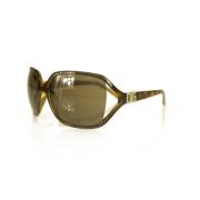 Dolce & Gabbana Pre-owned Sköldpadda överdiMänsionerade solglasögon me...