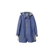 Marni Pre-owned Pre-owned Polyester outerwear Blue, Dam