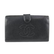 Chanel Vintage Andrahands Plånböcker Black, Dam