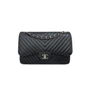 Chanel Vintage Pre-owned Läder chanel-vskor Black, Dam