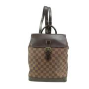 Louis Vuitton Vintage Ryggsäck som är begagnad Brown, Dam