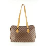 Louis Vuitton Vintage Begagnad Axelväska Brown, Dam