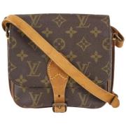 Louis Vuitton Vintage Andrahands Axelväska Brown, Dam