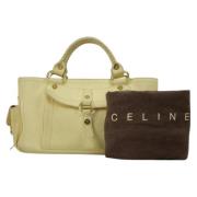 Celine Vintage Förägd duk celine-vskor Beige, Dam