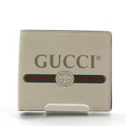 Gucci Vintage Begagnad Vit Canvas Plånbok White, Unisex