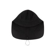 Y-3 Svart syntetisk bucket hatt Black, Dam
