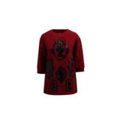 Dolce & Gabbana Pre-owned Pre-owned Cotton tops Red, Dam