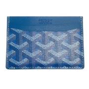 Goyard Vintage Pre-owned Saint Sulpice Kortplånbok Blue, Dam