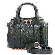 Alexander Wang Pre-owned Pre-owned Leather handbags Black, Dam