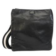 Bally Pre-owned Pre-owned Läder axelremsvskor Black, Dam