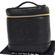 Chanel Vintage Pre-owned Läder kuvertvskor Black, Dam