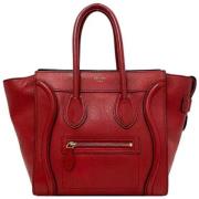 Celine Vintage Pre-owned Läder celine-vskor Red, Dam