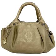 Loewe Pre-owned Pre-owned Läder handvskor Beige, Dam